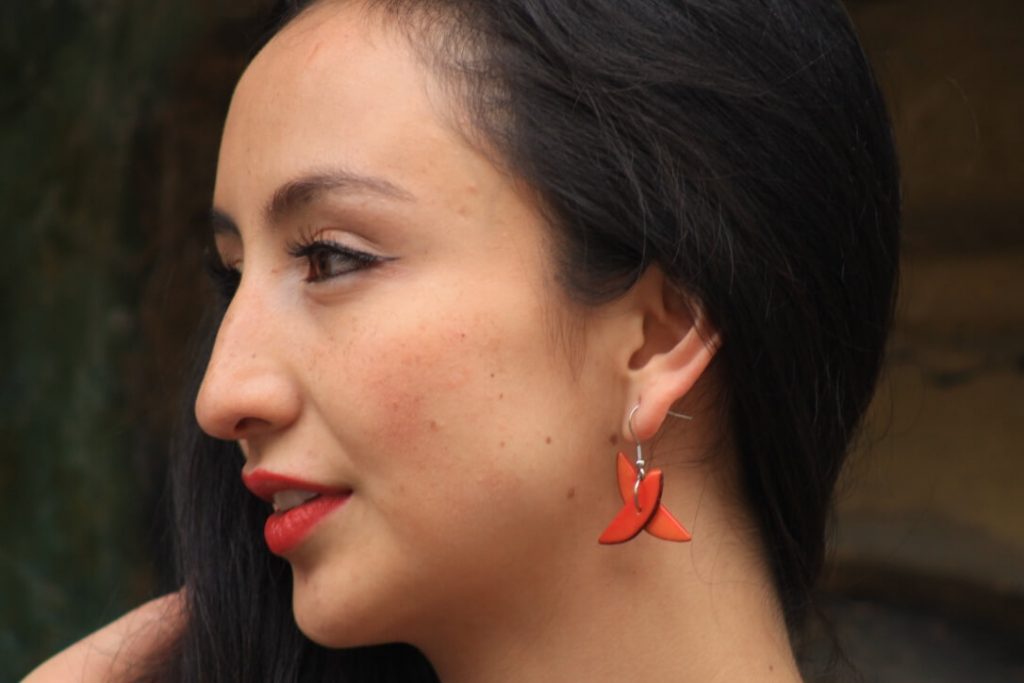 Viento Tagua Earrings